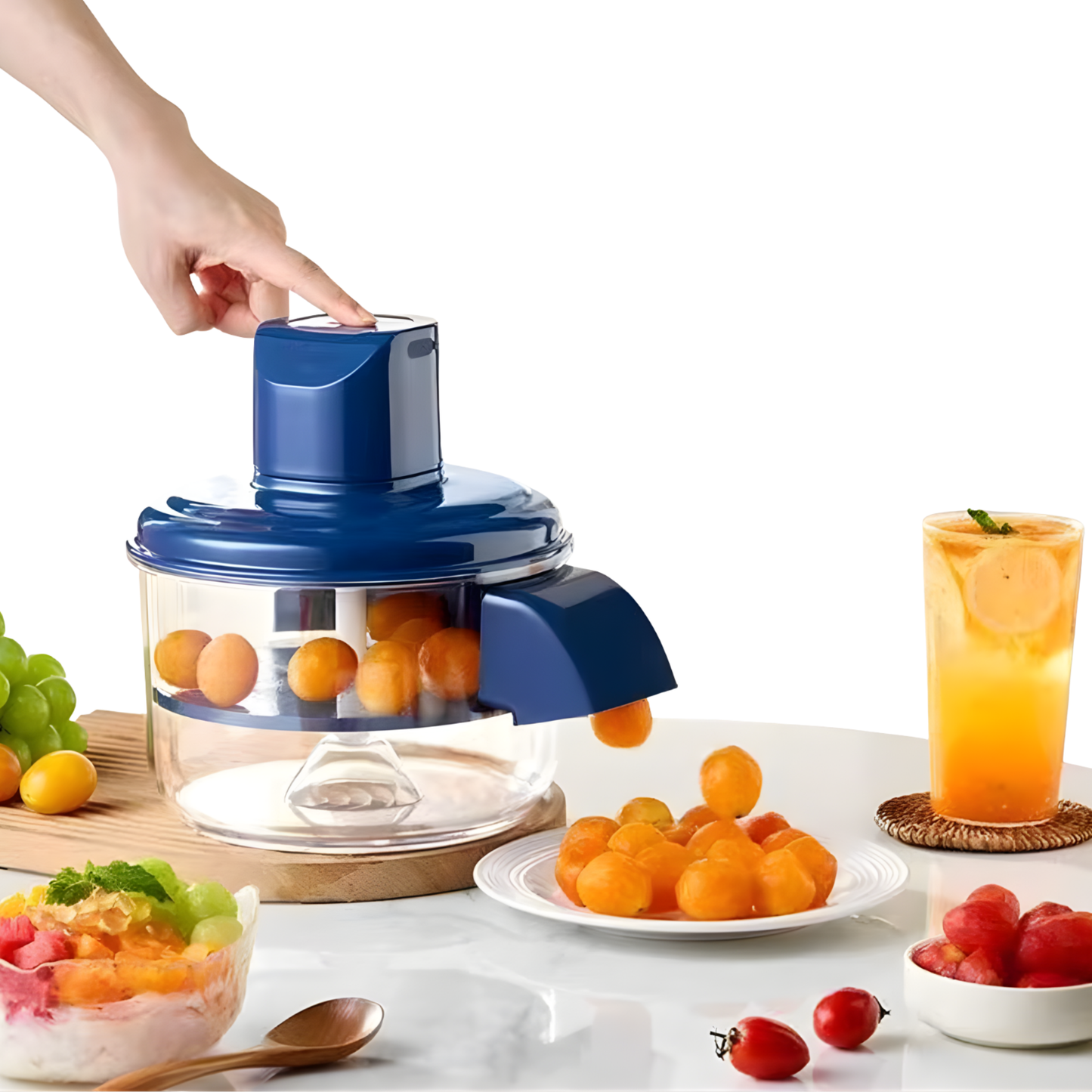 Electric fruit and vegetable peeler