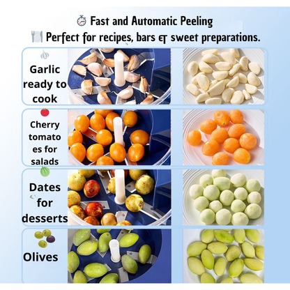 Electric fruit and vegetable peeler